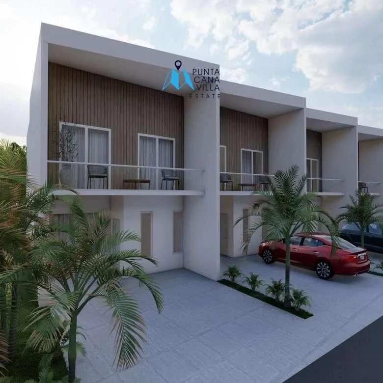 Townhauss Three Bedroom Townhouse For Sale In Bavaro Punta Cana ()