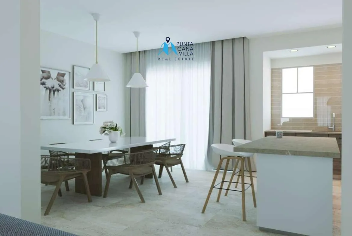 Townhauss Three Bedroom Townhouse For Sale In Bavaro Punta Cana ()