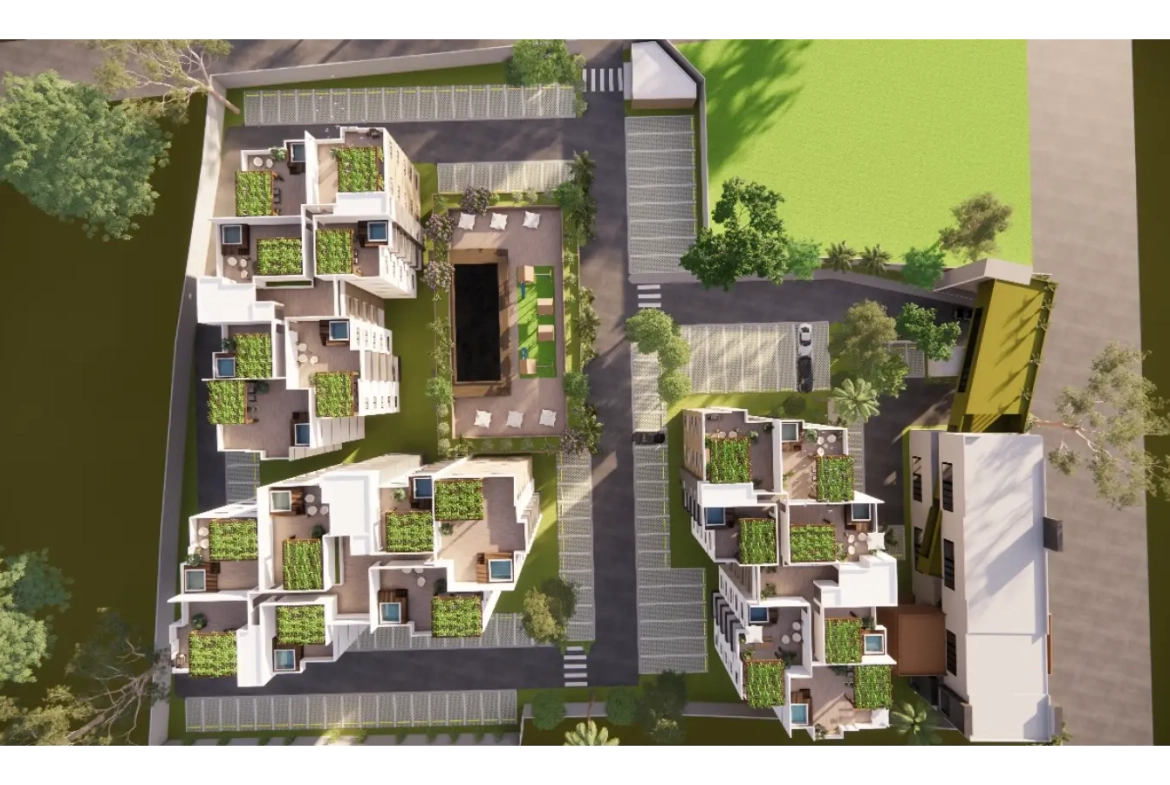 Jardines del Prado Residences, Appartement de deux chambres à coucher à vendre à Punta Cana