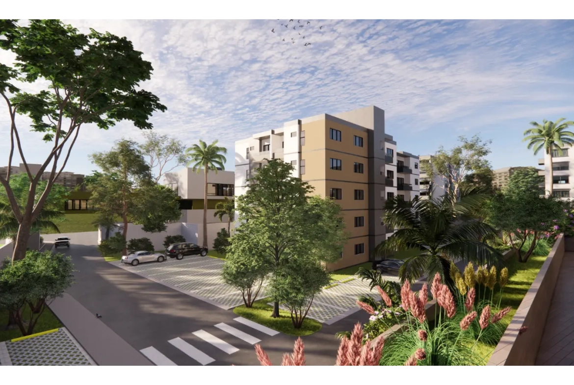 Jardines del Prado Residences, Appartement de deux chambres à coucher à vendre à Punta Cana
