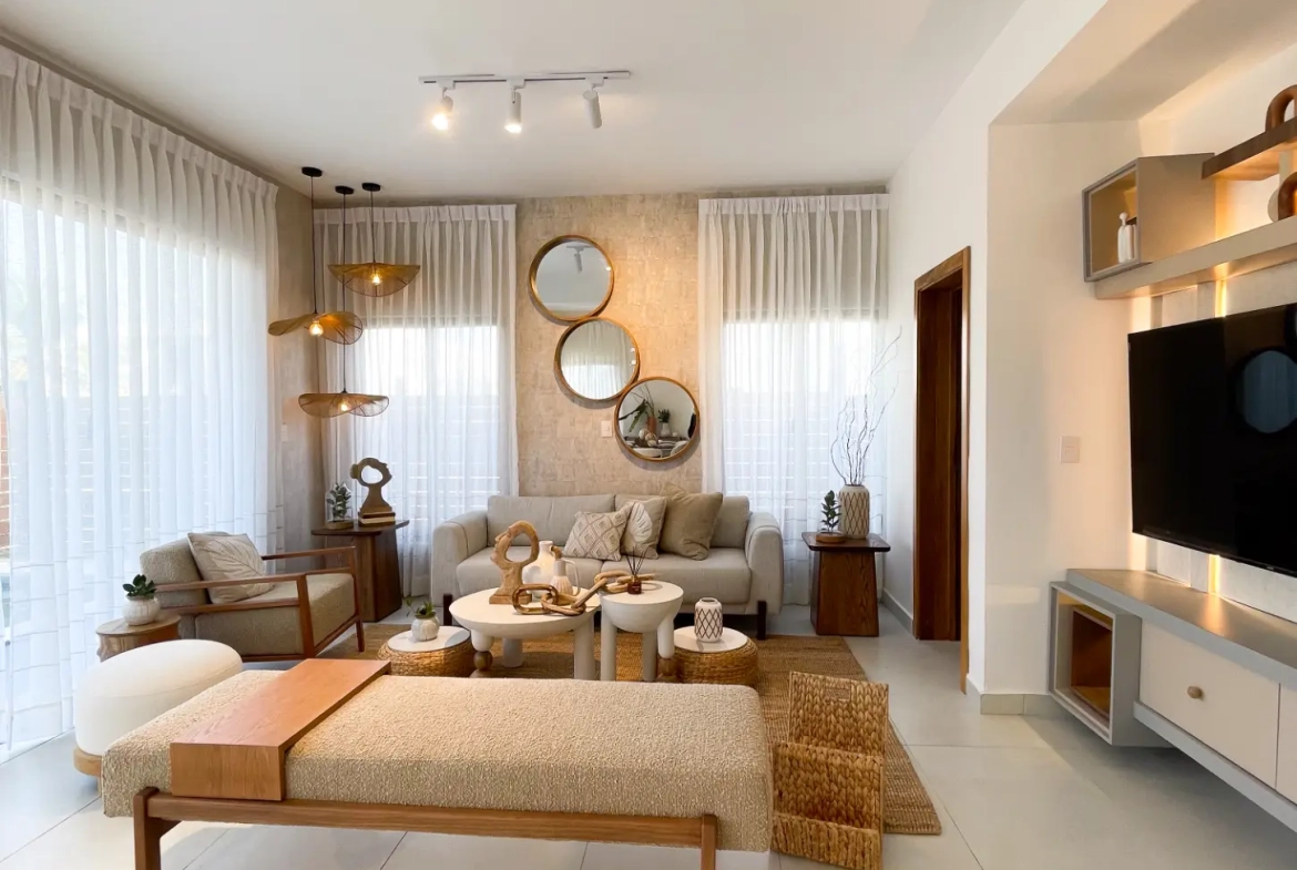 White Palms, Villa de tres habitaciones en venta en Bávaro, Punta Cana
