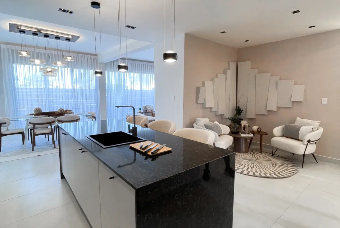 White Palms, Villa de tres habitaciones en venta en Bávaro, Punta Cana