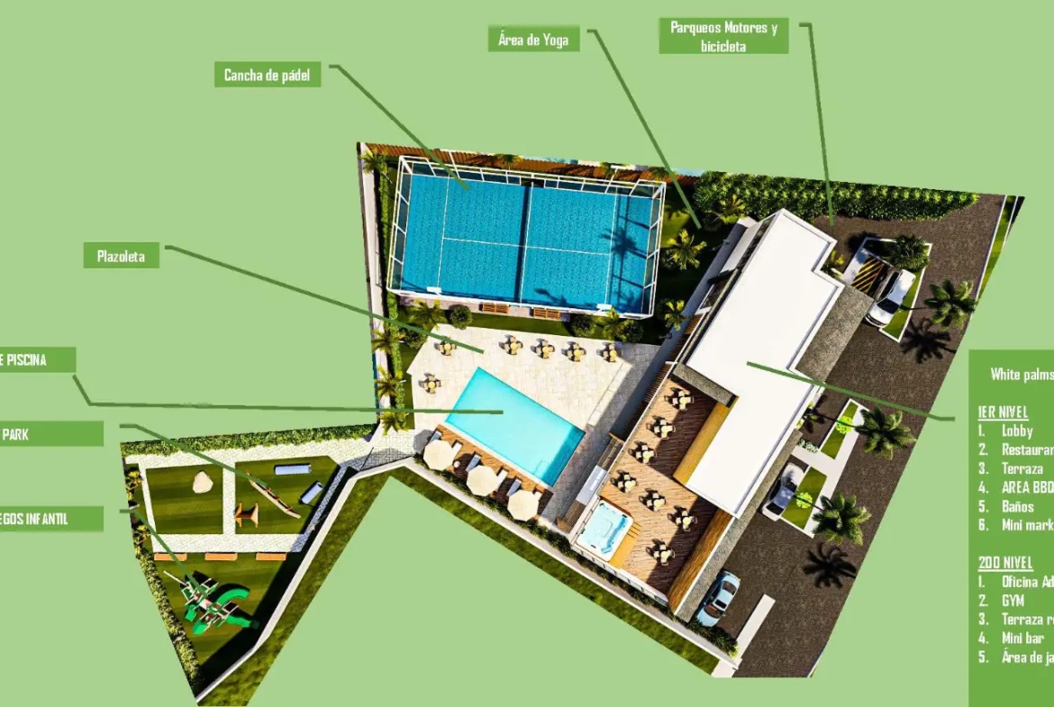ID , Three Bedroom Villa for Sale at White Palms, West Side, Punta Cana ()