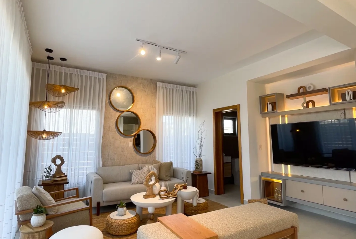 White Palms, Villa de tres habitaciones en venta en Bávaro, Punta Cana
