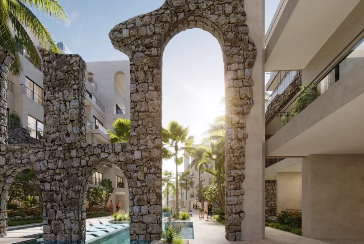 Poseidonia Residences, Apartamento De Un Dormitorio En Venta En Cana Bay Beach And Golf Resort, Punta Cana