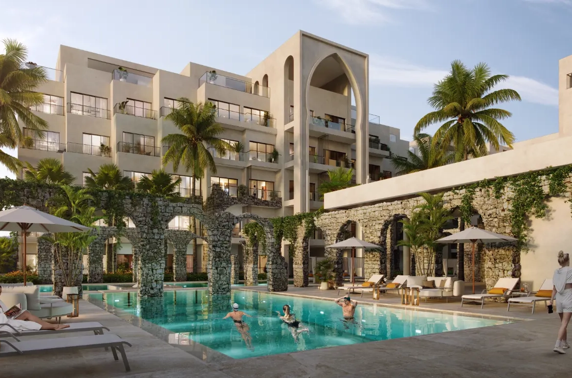 Poseidonia Residences, Apartamento De Un Dormitorio En Venta En Cana Bay Beach And Golf Resort, Punta Cana