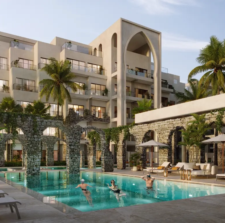 ID , Poseidonia Residences, Apartamento De Tres Habitaciones En Venta En Cana Bay Beach And Golf Resort, Punta Cana ()