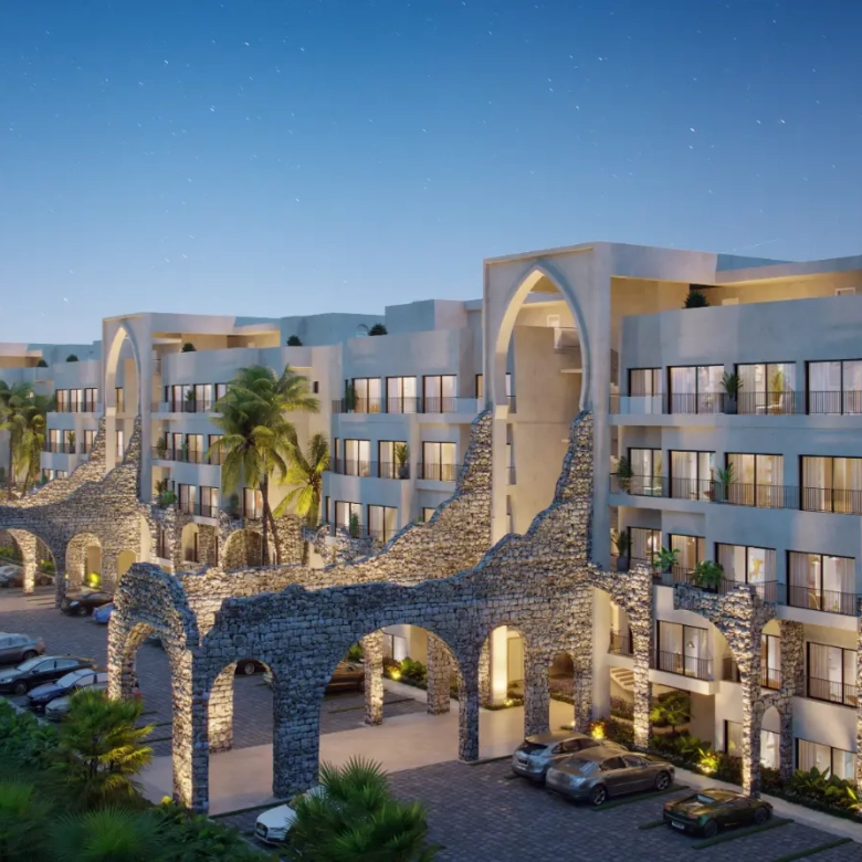 ID , Poseidonia Residences, Apartamento De Dos Habitaciones En Venta En Cana Bay Beach And Golf Resort, Punta Cana ()