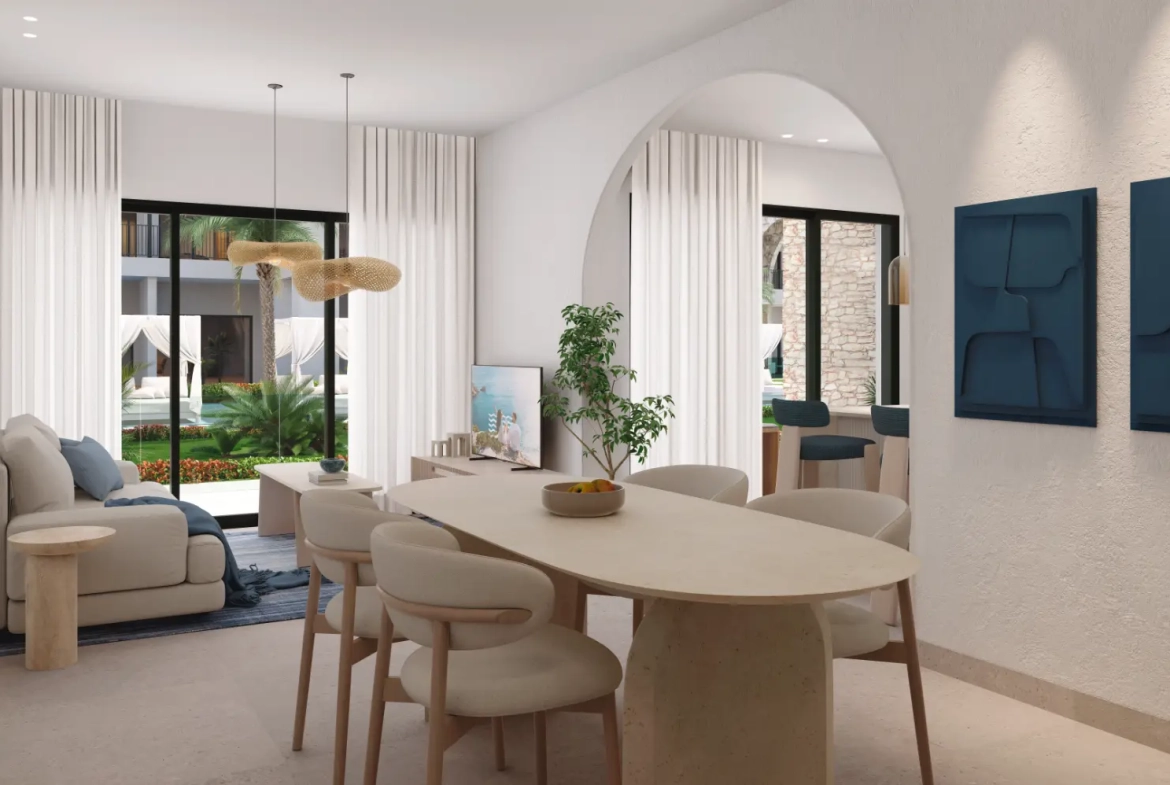Poseidonia Residences, Apartamento De Dos Dormitorios En Venta En Cana Bay Beach And Golf Resort, Punta Cana