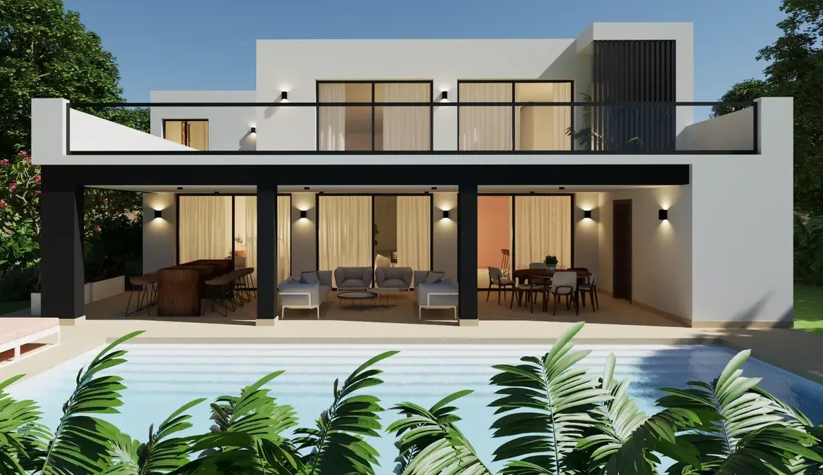 Villa Karaia, Villa de cuatro habitaciones en venta en Punta Cana Village, República Dominicana