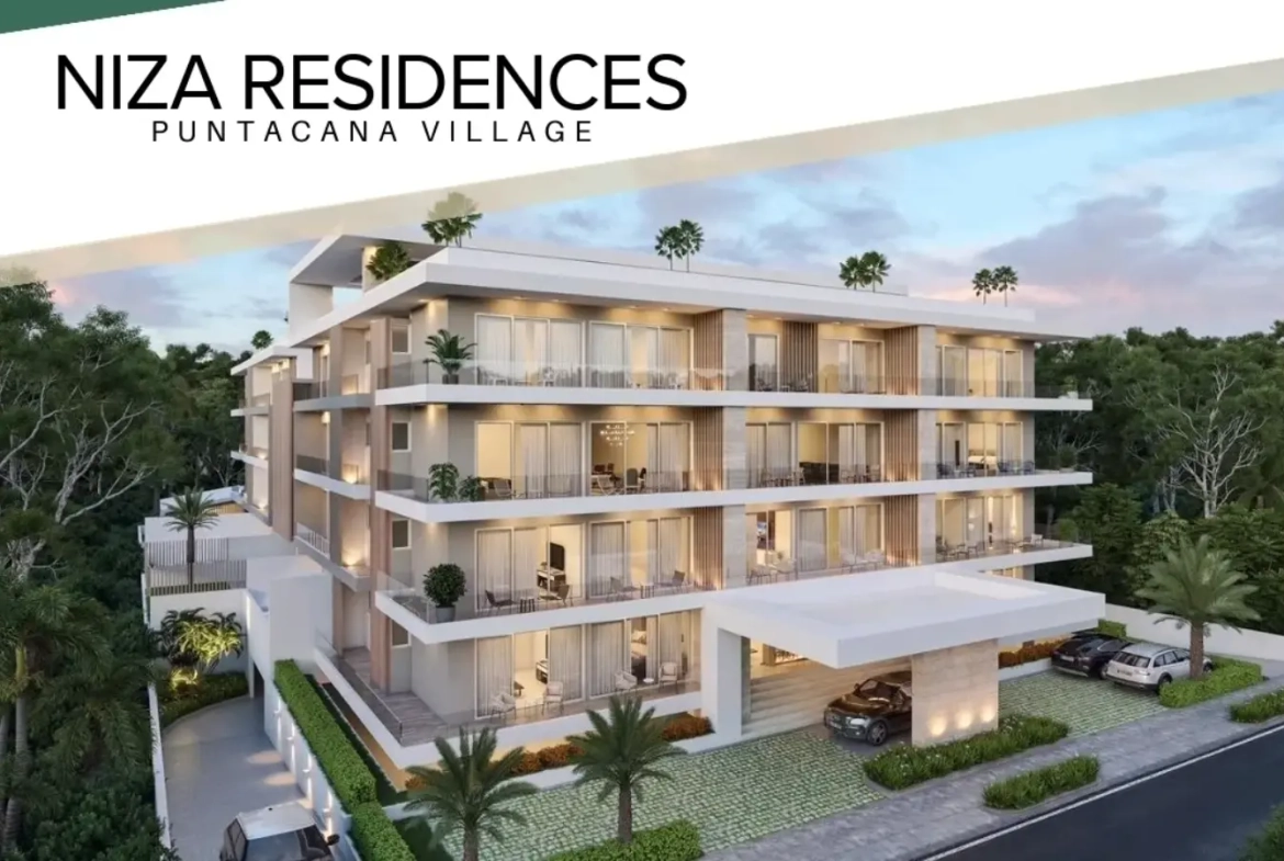 Niza Residences, condo de trois chambres à vendre à Punta Cana Village