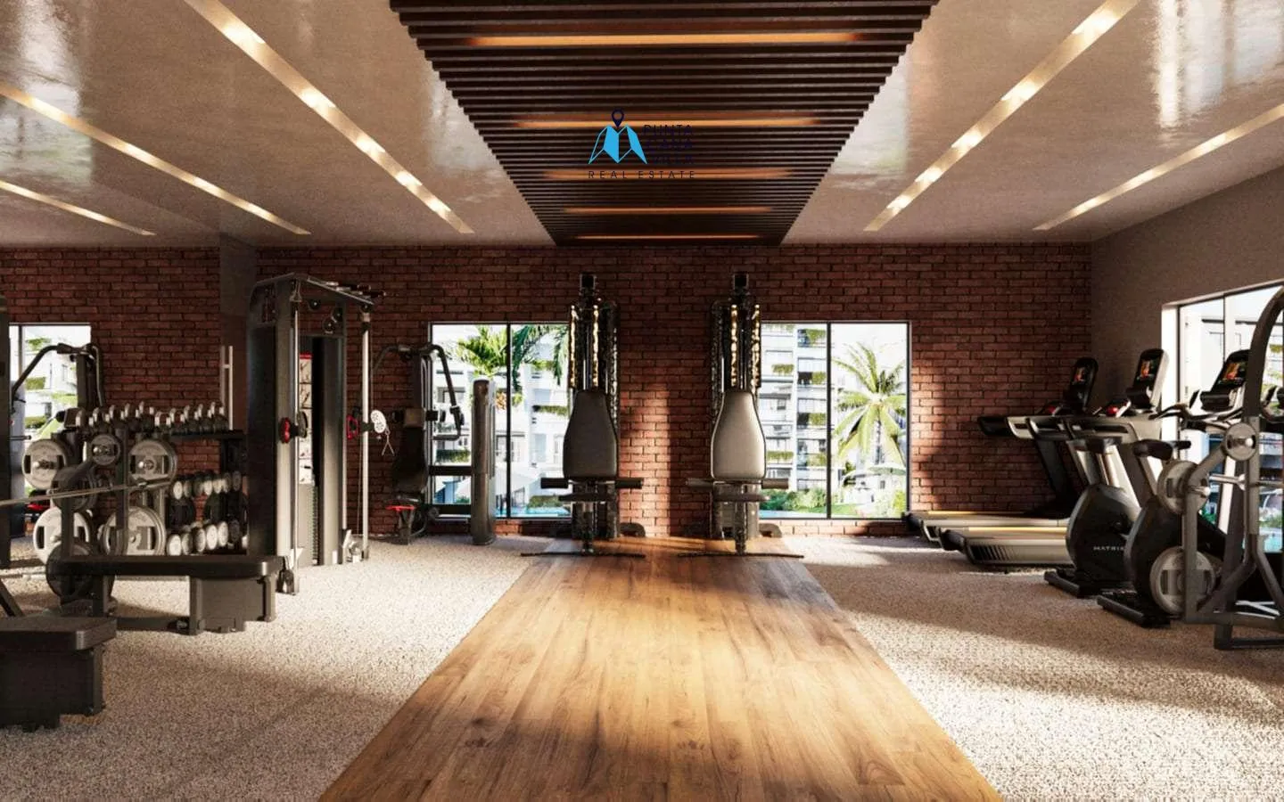 Oasis de palmeras, Apartamento de dos habitaciones en venta en Bávaro con acceso directo a la piscina