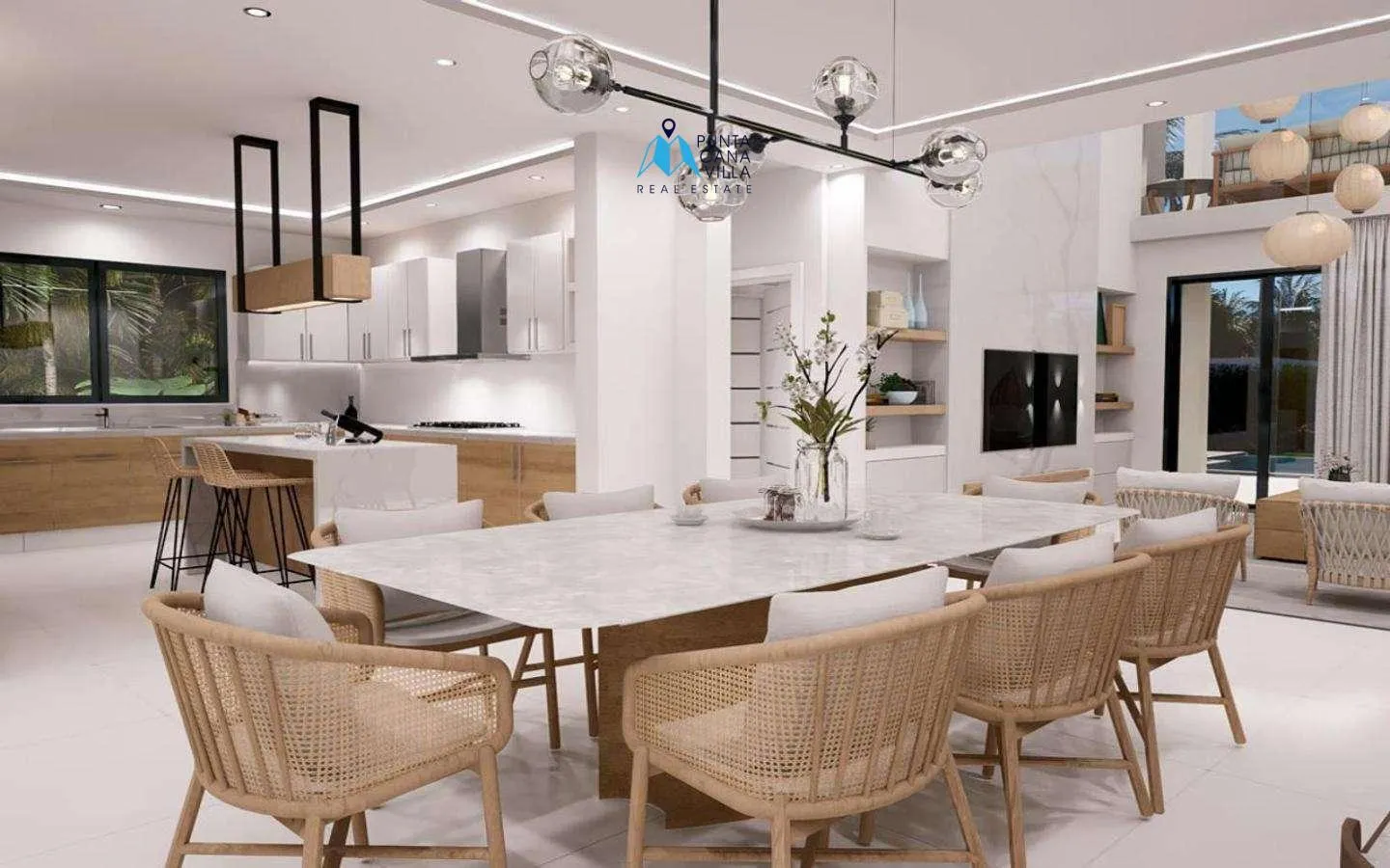 Stella Marina, Dúplex de Tres Habitaciones Villa En Venta En Cocotal