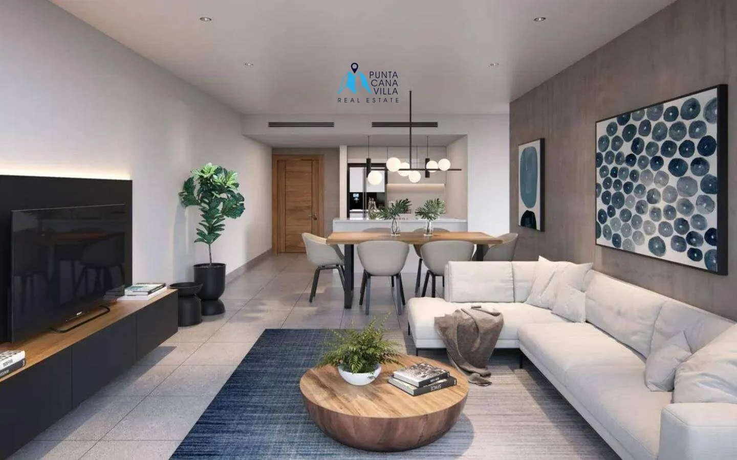 Green One 2, Apartamento De Tres Habitaciones En Venta En Punta Cana Village