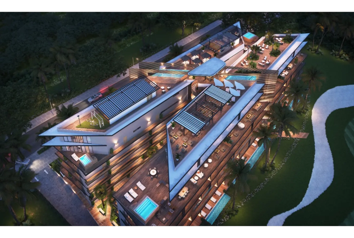 The Winds, Apartamento de dos dormitorios en venta en Las Iguanas Golf Course, Cap Cana