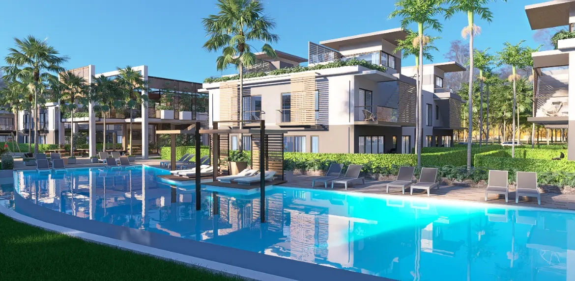 ID , Green Garden III, One Bedroom Apartment For Sale In Vista Cana, Punta Cana With Patio ()