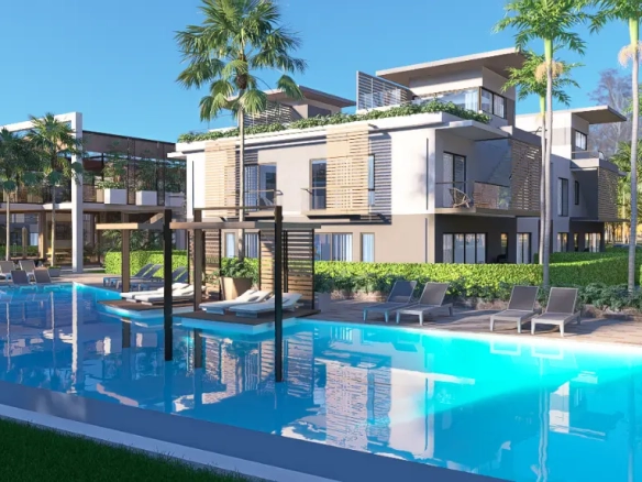 ID , Green Garden III, One Bedroom Apartment For Sale In Vista Cana, Punta Cana With Patio ()