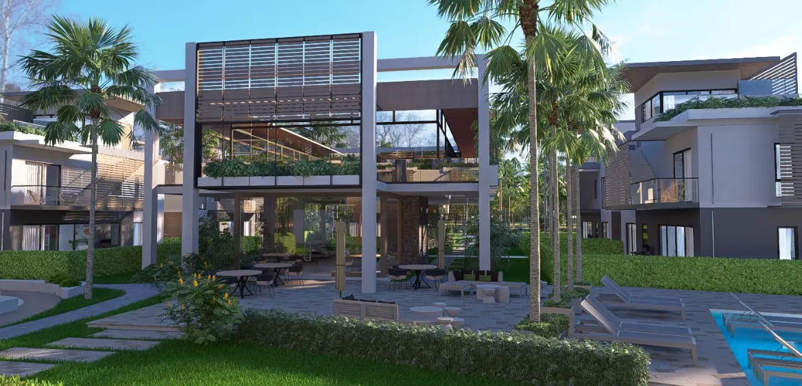 ID , Green Garden III, One Bedroom Apartment For Sale In Vista Cana, Punta Cana With Patio ()