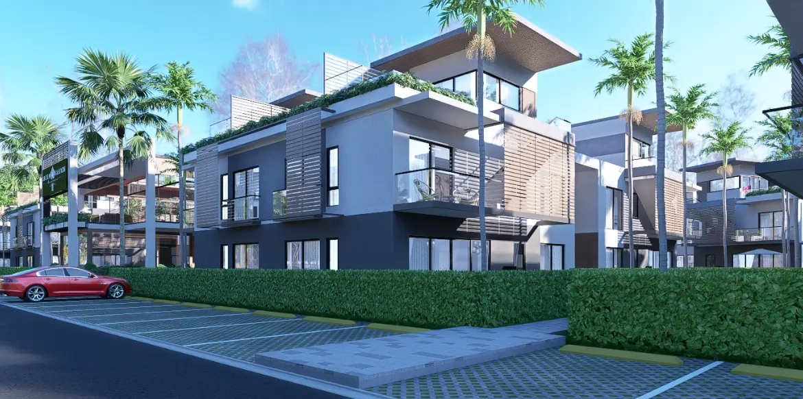 ID , Green Garden III, One Bedroom Apartment For Sale In Vista Cana, Punta Cana With Patio ()