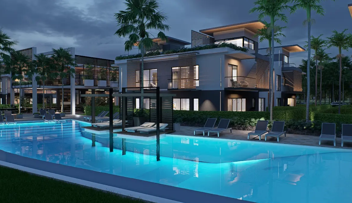 ID , Green Garden III, One Bedroom Apartment For Sale In Vista Cana, Punta Cana With Patio ()