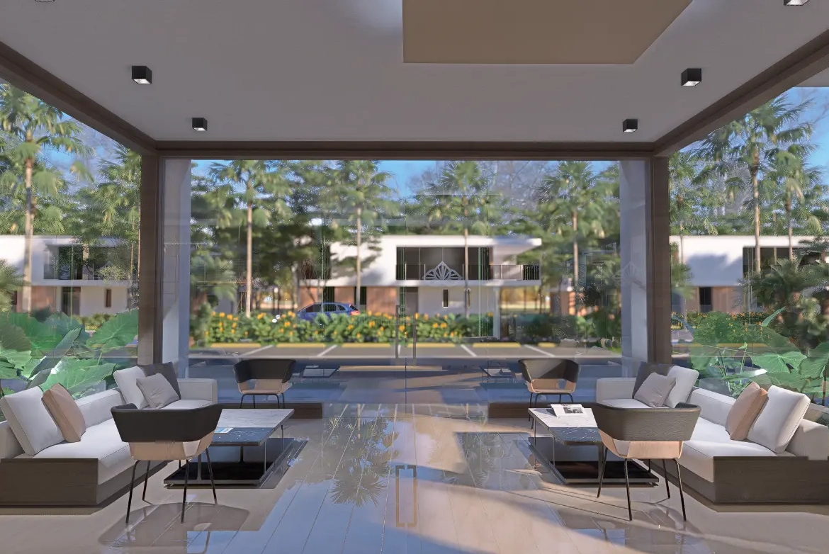 ID , Green Garden III, One Bedroom Apartment For Sale In Vista Cana, Punta Cana With Patio ()