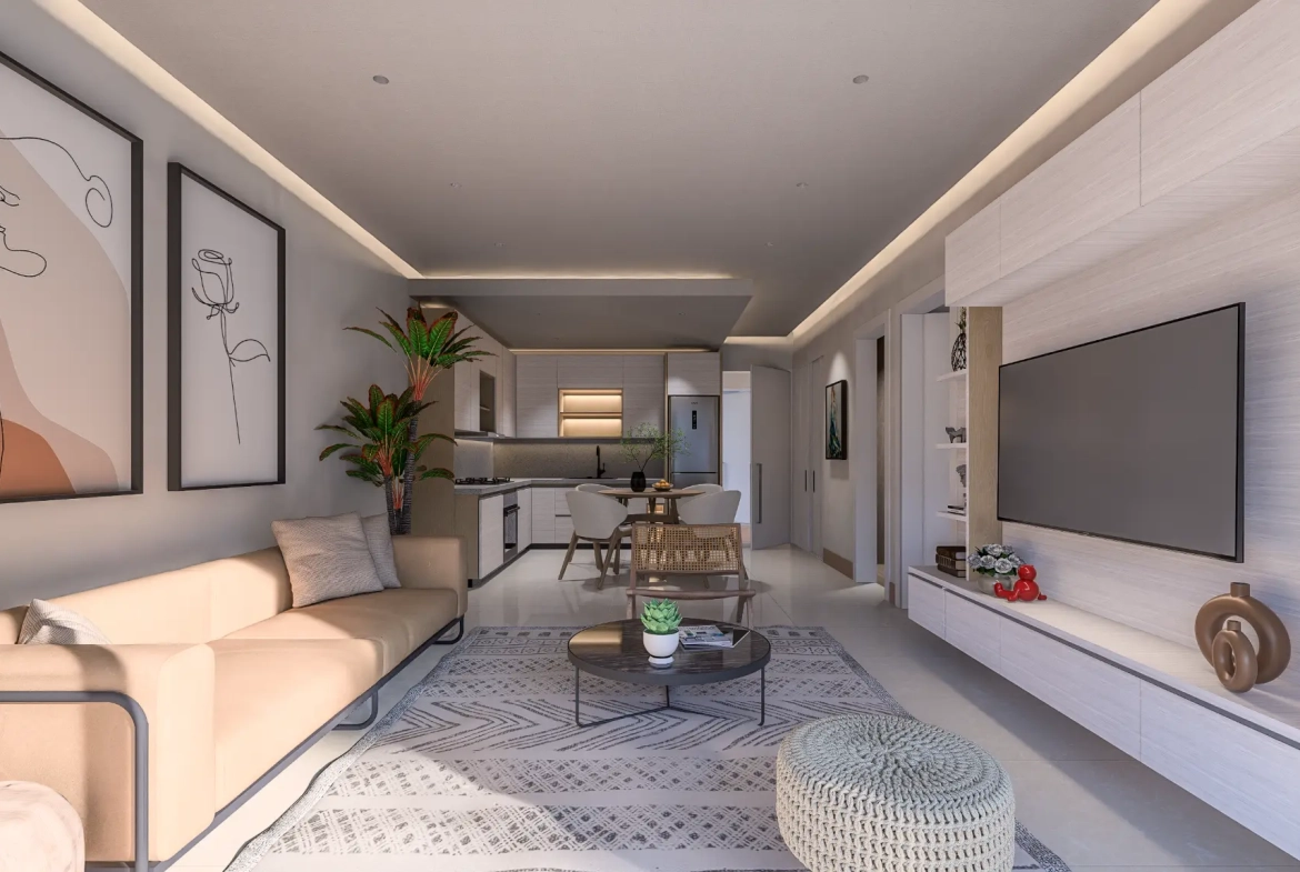 ID , Green Garden III, One Bedroom Apartment For Sale In Vista Cana, Punta Cana With Patio ()