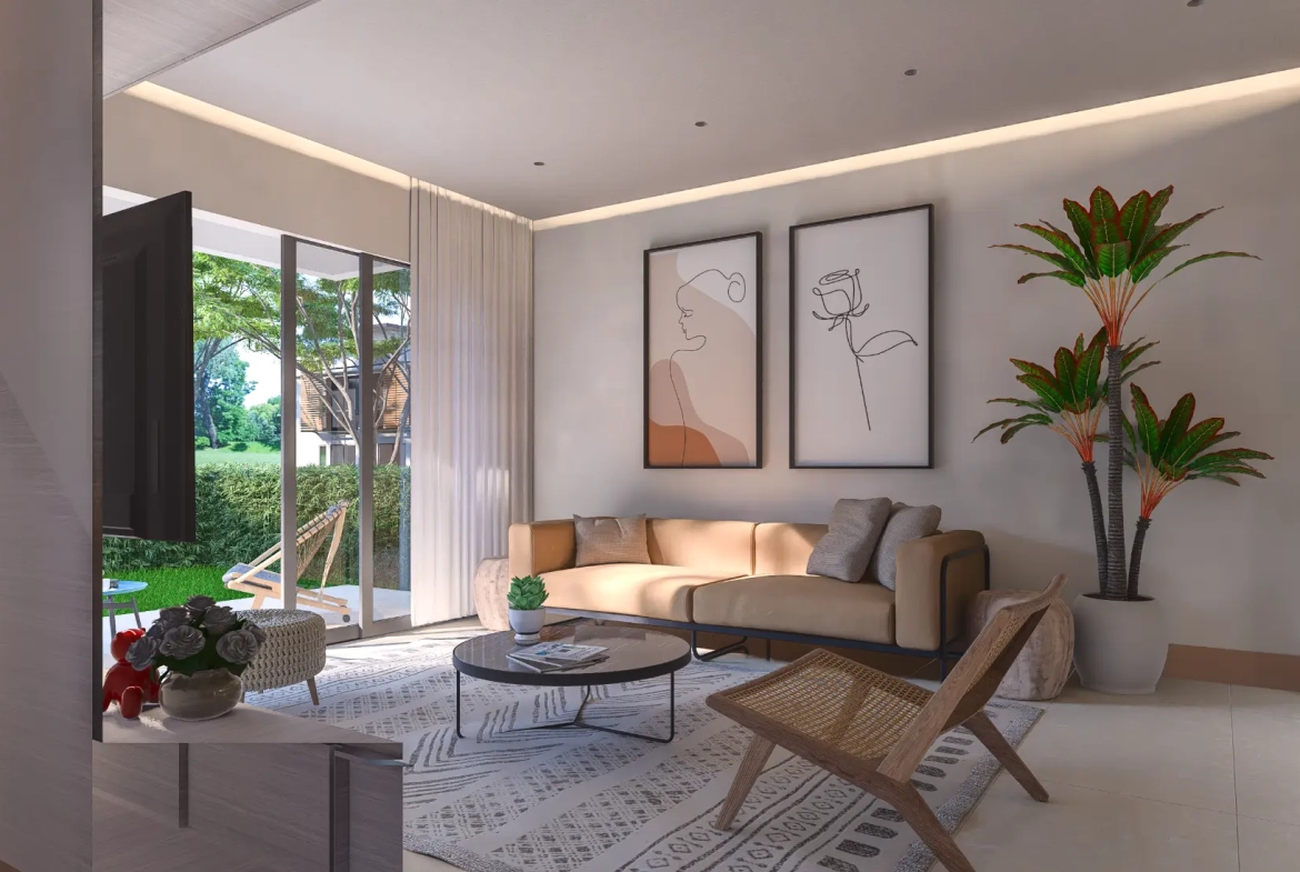 ID , Green Garden III, One Bedroom Apartment For Sale In Vista Cana, Punta Cana With Patio ()