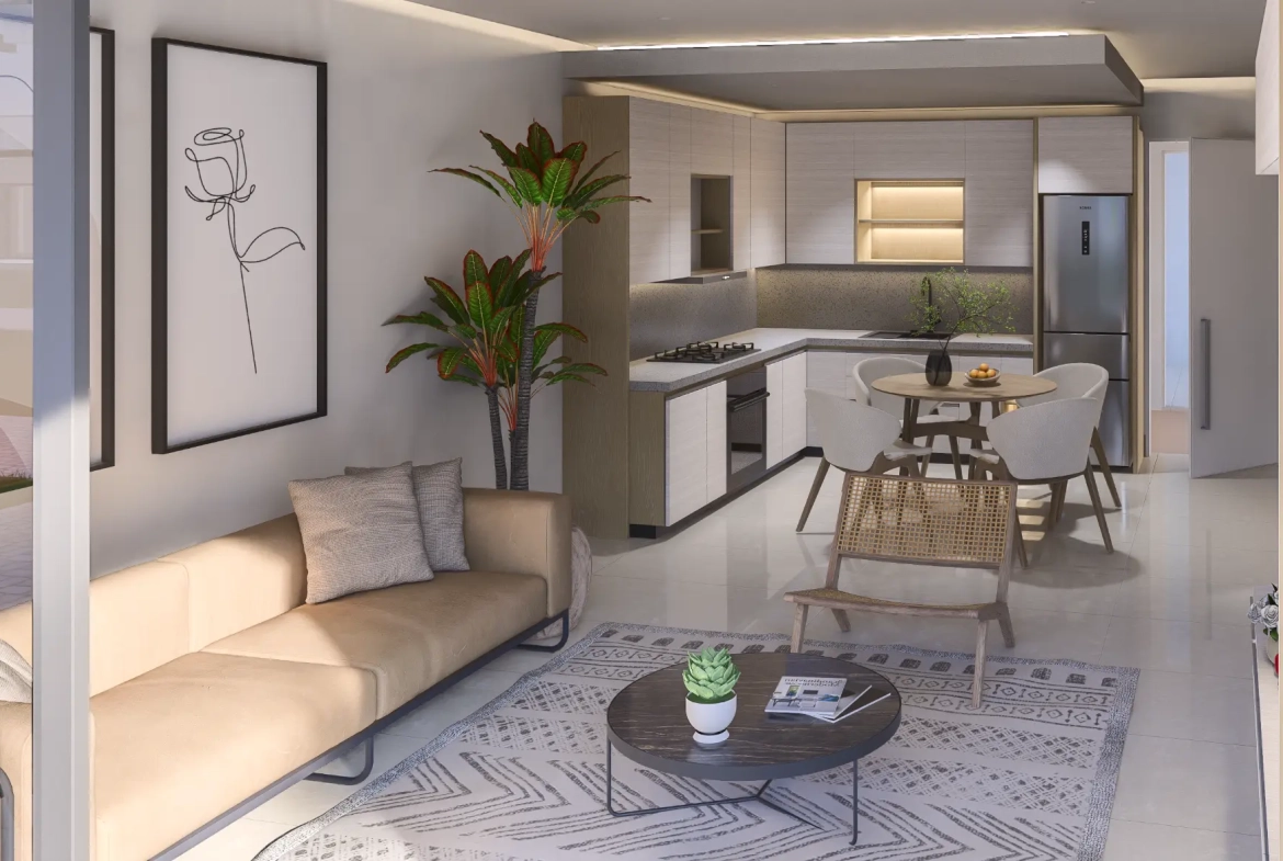 ID , Green Garden III, One Bedroom Apartment For Sale In Vista Cana, Punta Cana With Patio ()