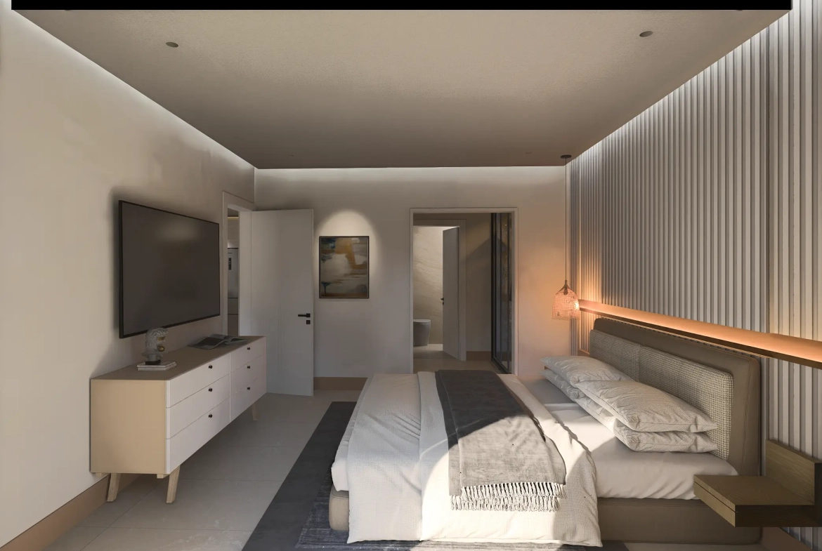ID , Green Garden III, One Bedroom Penthouse For Sale In Vista Cana, Punta Cana With Rooftop ()