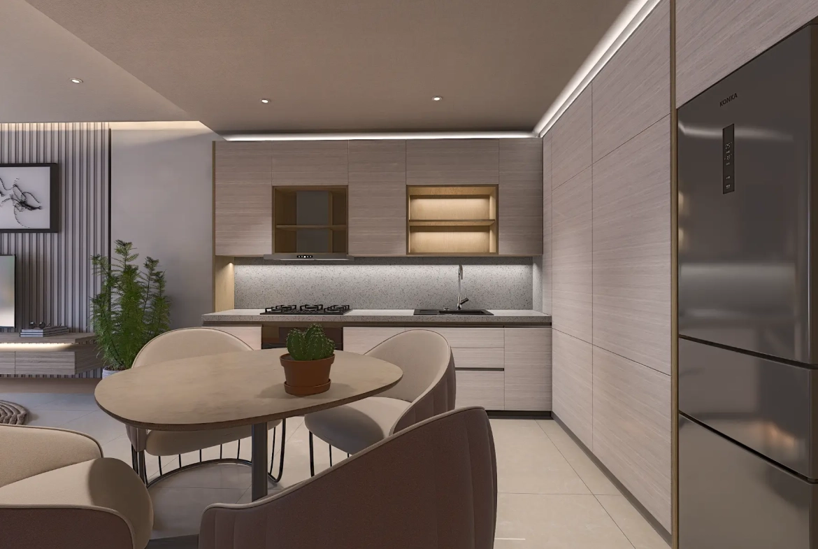 ID , Green Garden III, One Bedroom Penthouse For Sale In Vista Cana, Punta Cana With Rooftop ()