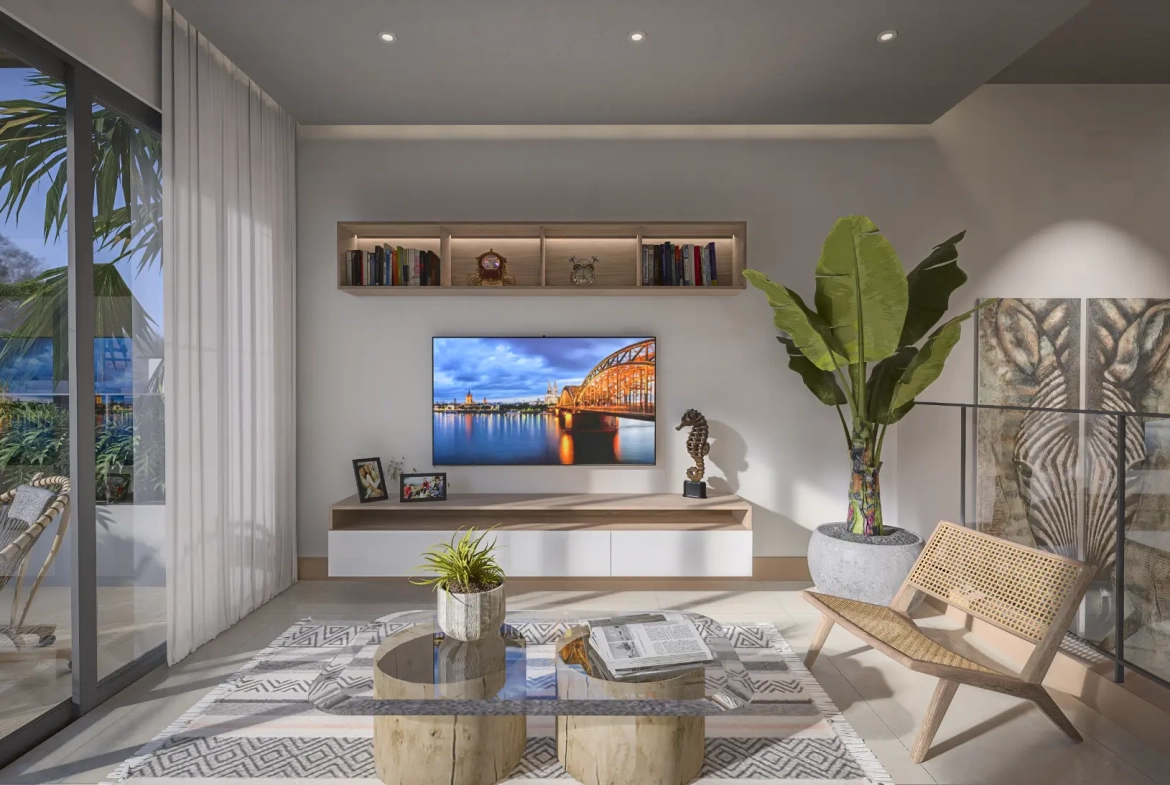 ID , Green Garden III, One Bedroom Penthouse For Sale In Vista Cana, Punta Cana With Rooftop ()