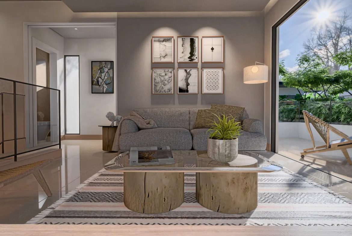 ID , Green Garden III, One Bedroom Penthouse For Sale In Vista Cana, Punta Cana With Rooftop ()