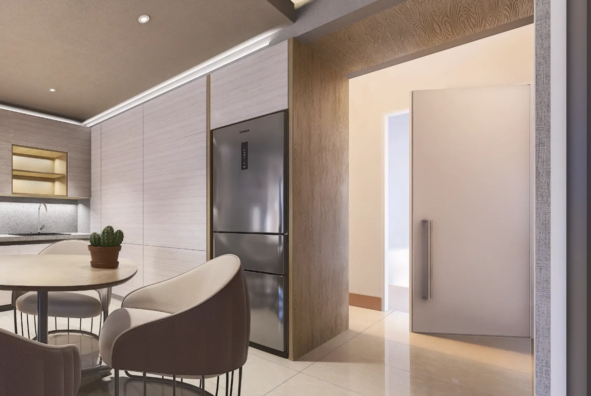 ID , Green Garden III, One Bedroom Penthouse For Sale In Vista Cana, Punta Cana With Rooftop ()