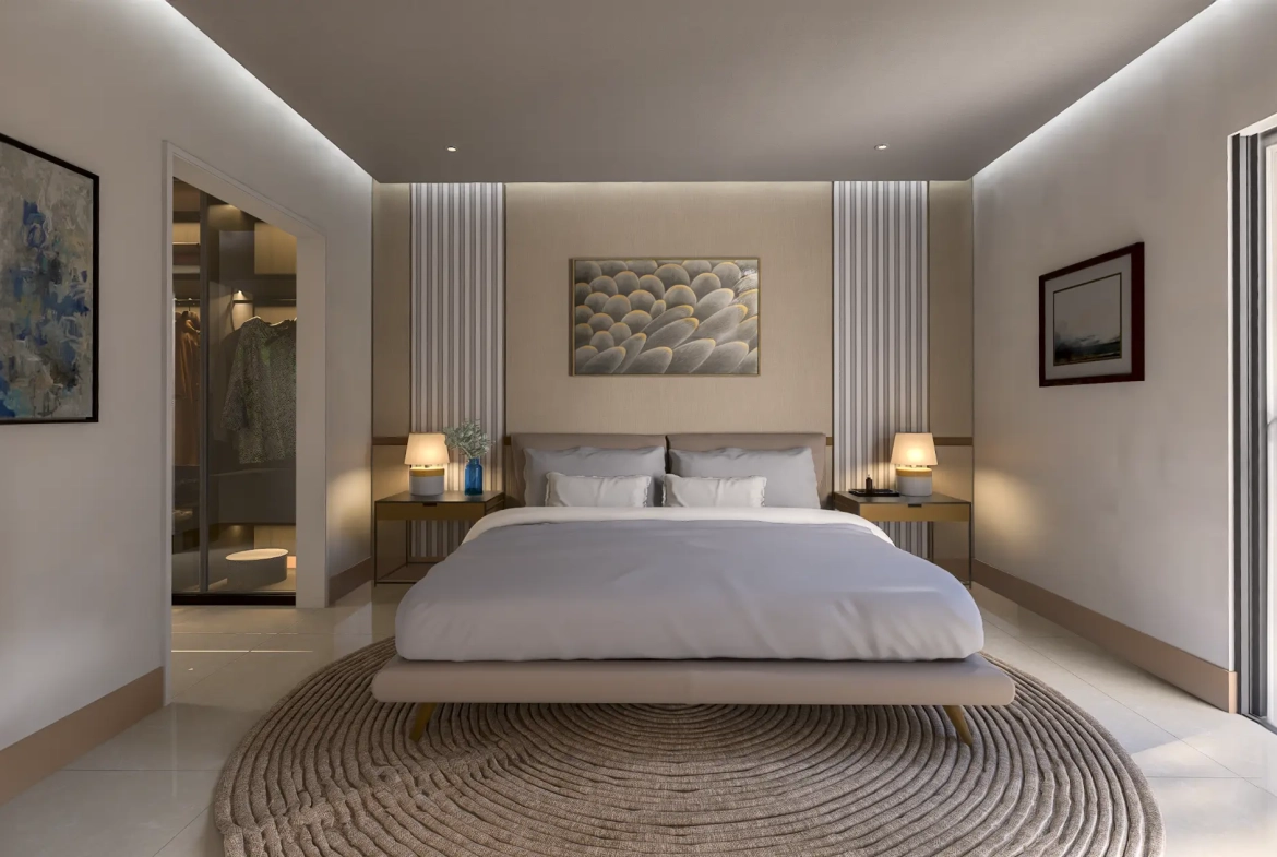ID , Green Garden III, One Bedroom Penthouse For Sale In Vista Cana, Punta Cana With Rooftop ()