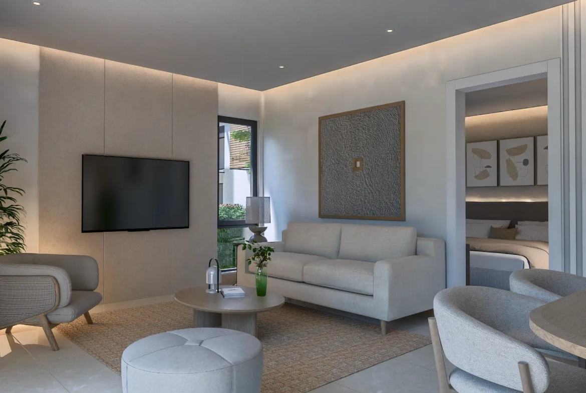 ID , Two Bedroom Apartment for Sale at Green Garden III, Vista Cana, Punta Cana ()
