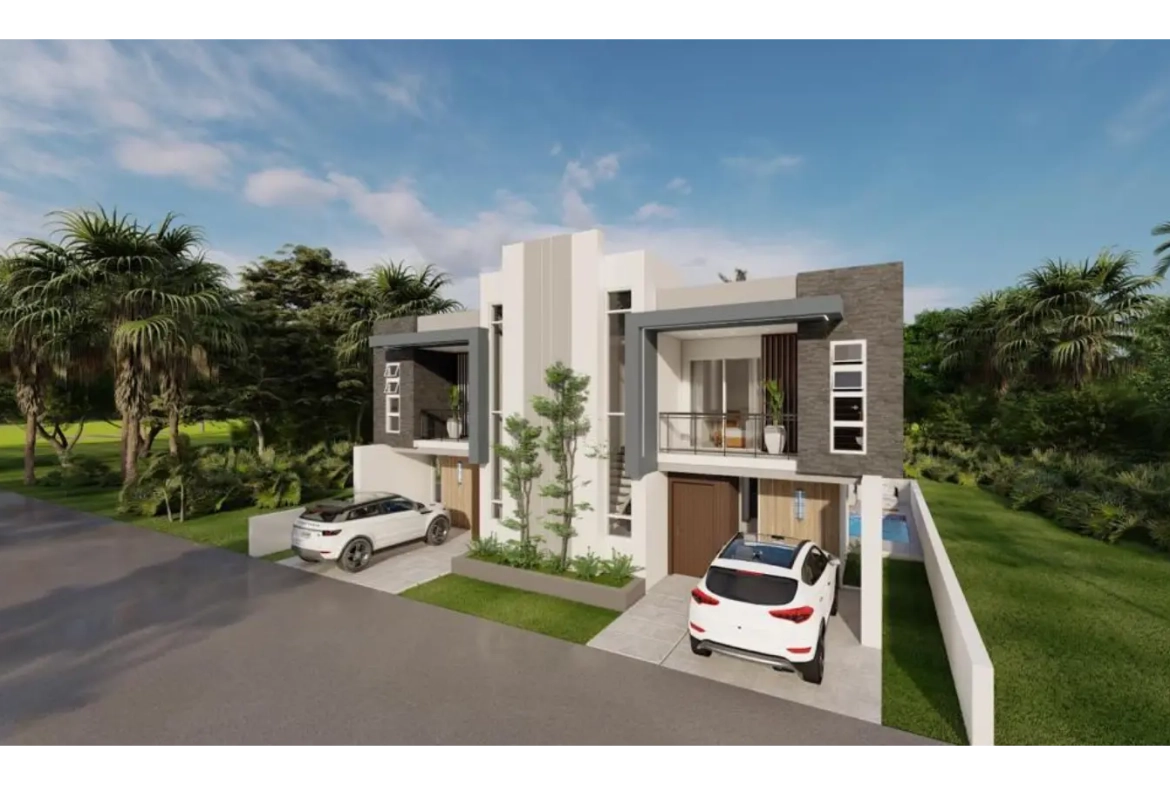 ID , Horizonte Paradise, Two Bedroom Duplex Villa For Sale In Punta Cana ()