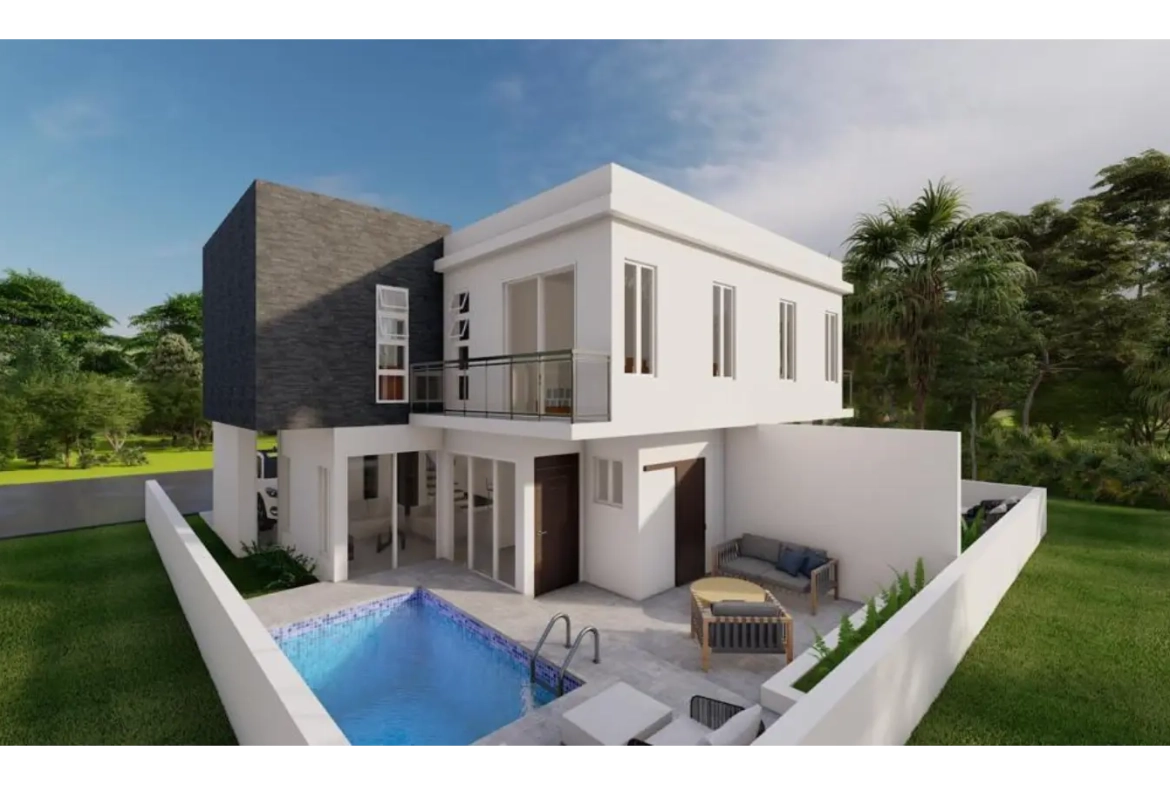 ID , Horizonte Paradise, Two Bedroom Duplex Villa For Sale In Punta Cana ()