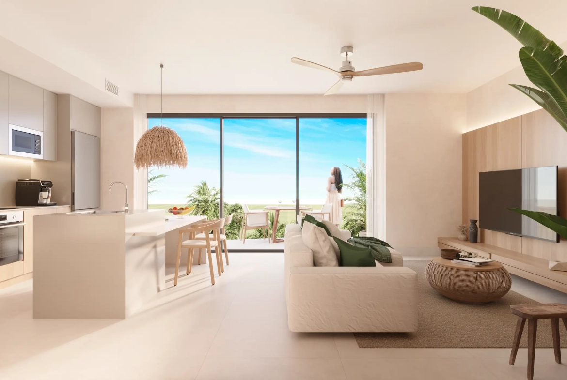 ID , Las Iguanas Two Bedroom Penthouse for Sale at Crystal Garden, Cap Cana with Golf and Pool View ()