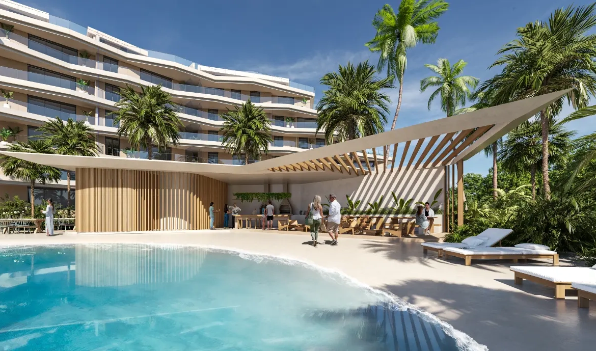ID , Las Iguanas Two Bedroom Penthouse for Sale at Crystal Garden, Cap Cana with Golf and Pool View ()