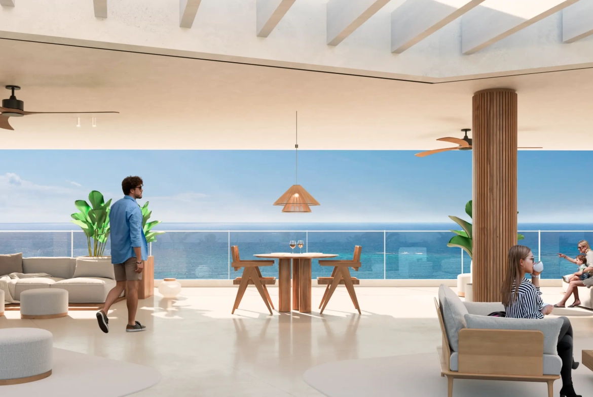 ID , Two Bedroom Apartment for Sale at Crystal Garden, Las Iguanas, Cap Cana with Golf View ()