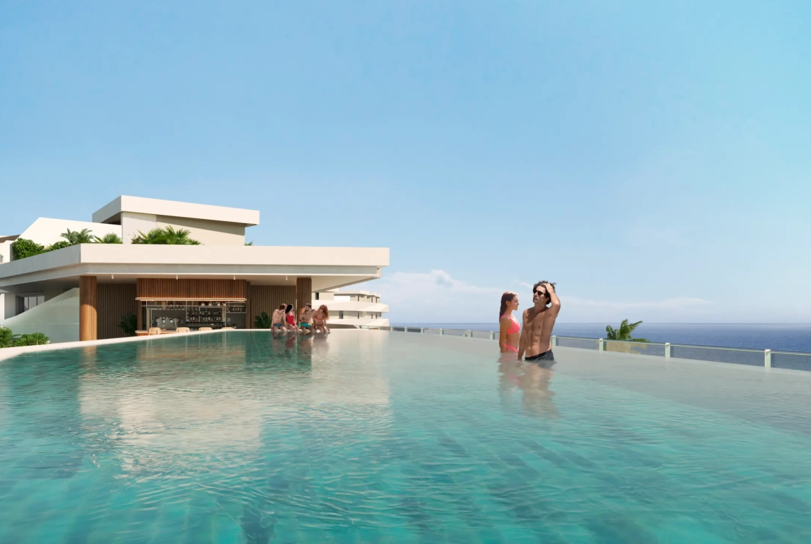 ID , Two Bedroom Apartment for Sale at Crystal Garden, Las Iguanas, Cap Cana with Golf View ()