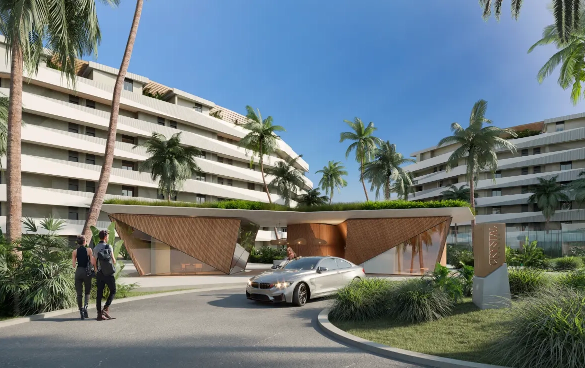 ID , Two Bedroom Apartment for Sale at Crystal Garden, Las Iguanas, Cap Cana with Golf View ()
