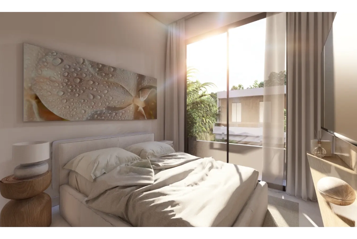 Cascais, villa de trois chambres à vendre dans le centre de Punta Cana avec patio