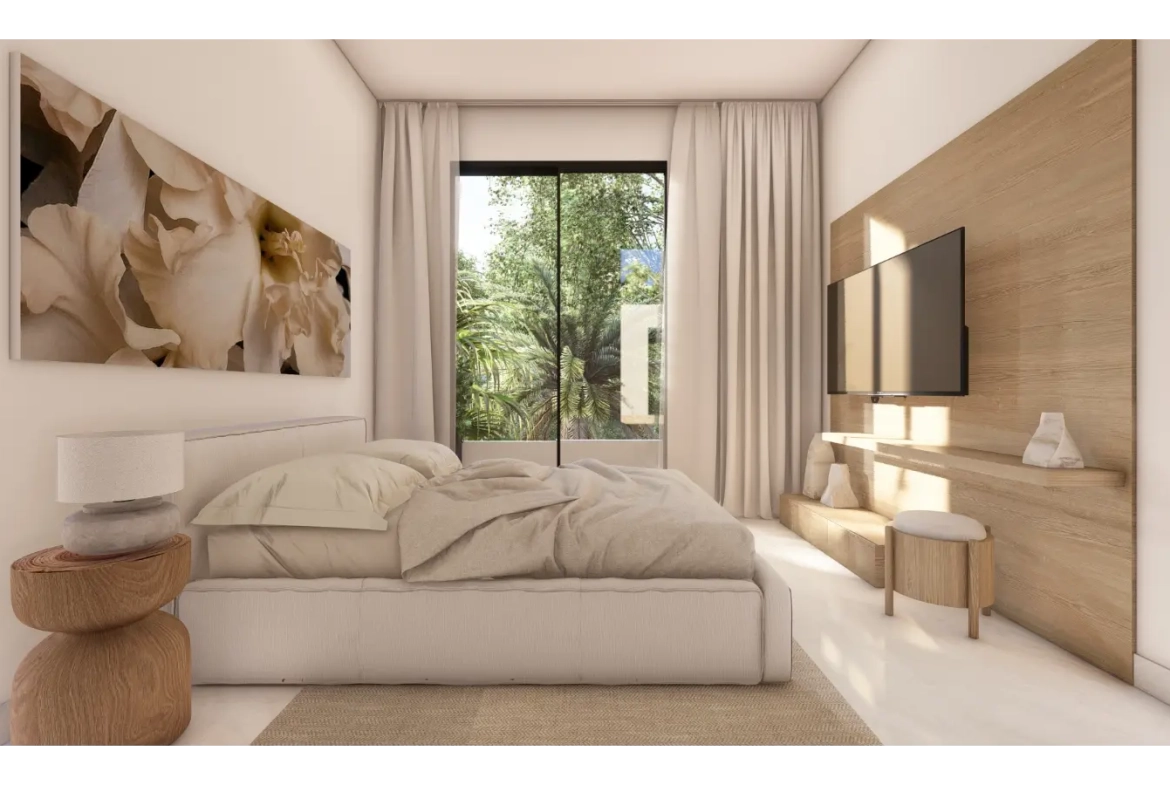 Cascais, villa de trois chambres à vendre dans le centre de Punta Cana avec patio