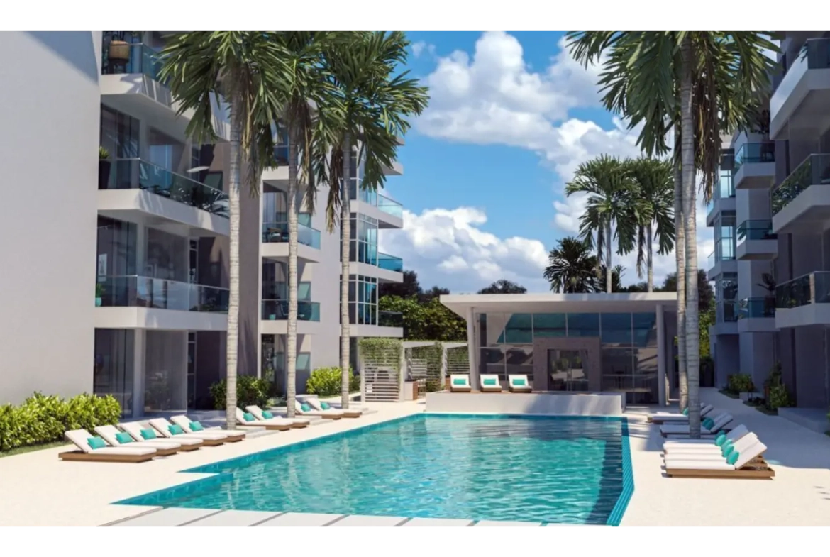 Ciudad Las Canas: Apartamento de dos habitaciones en venta en Turquoise Residences, Cap Cana