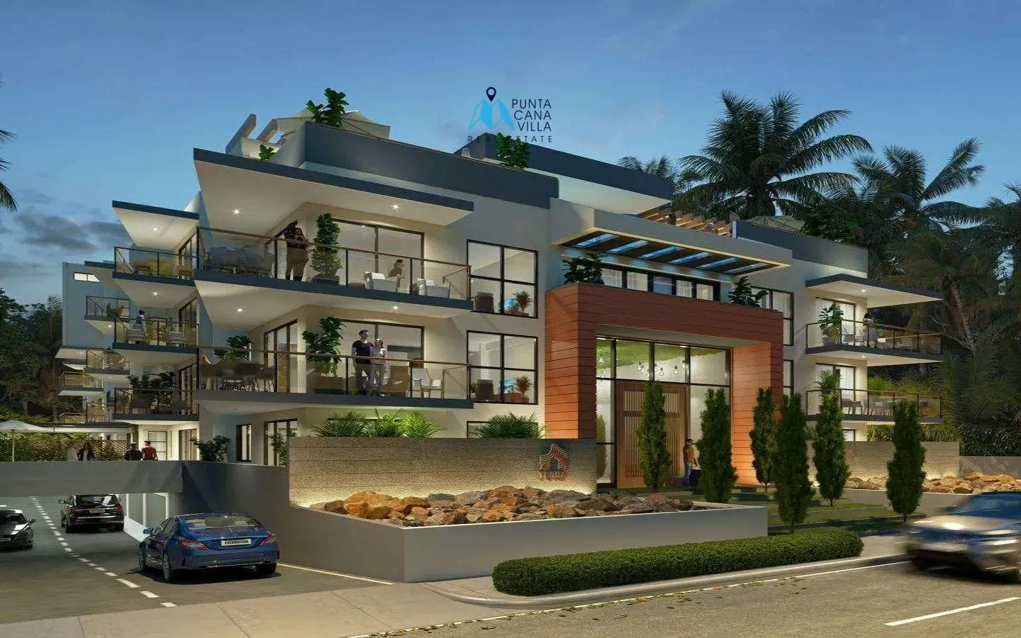 Terra Due, moderno apartamento de dos habitaciones en venta en Punta Cana Village