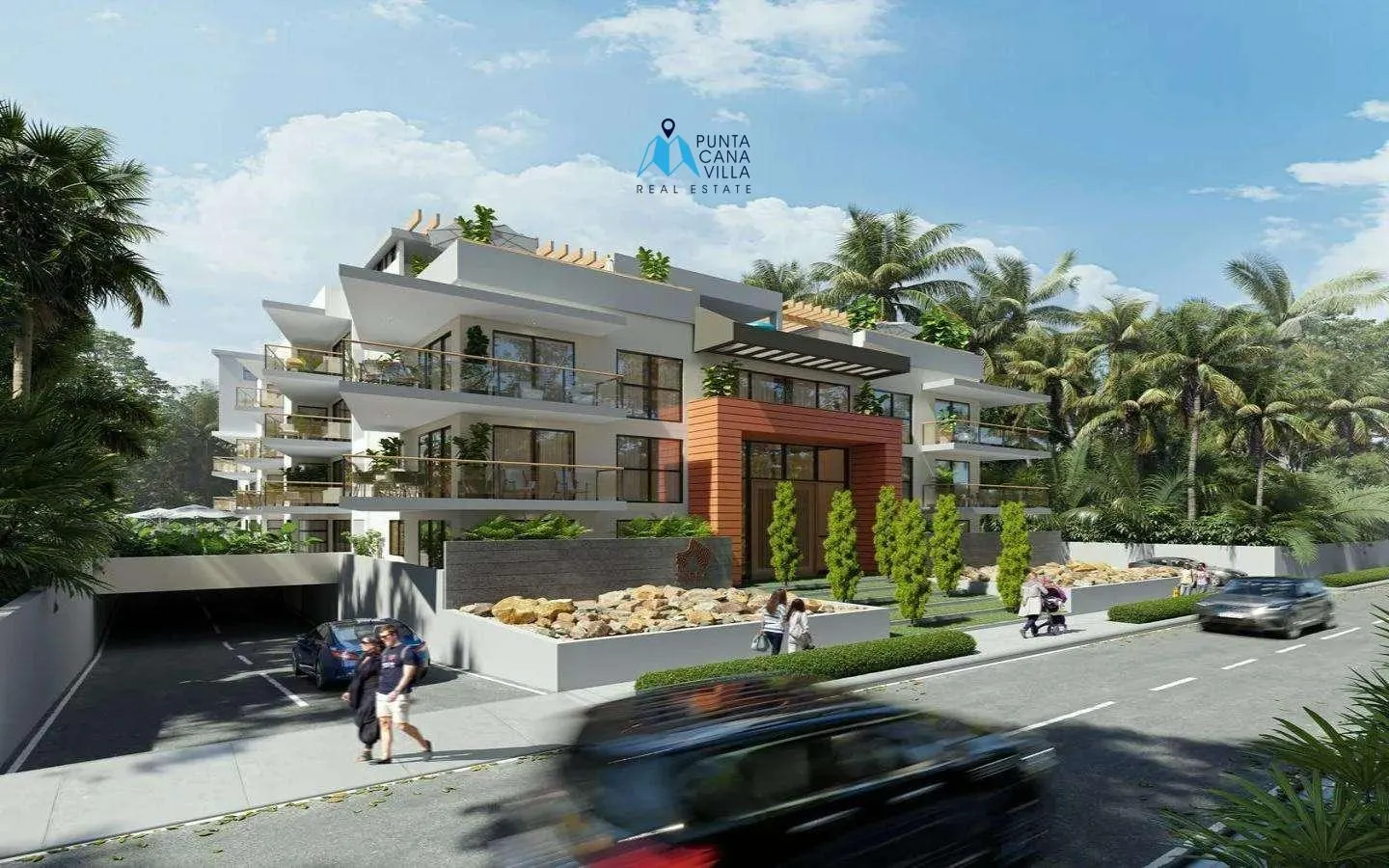 Terra Due, moderno apartamento de dos habitaciones en venta en Punta Cana Village