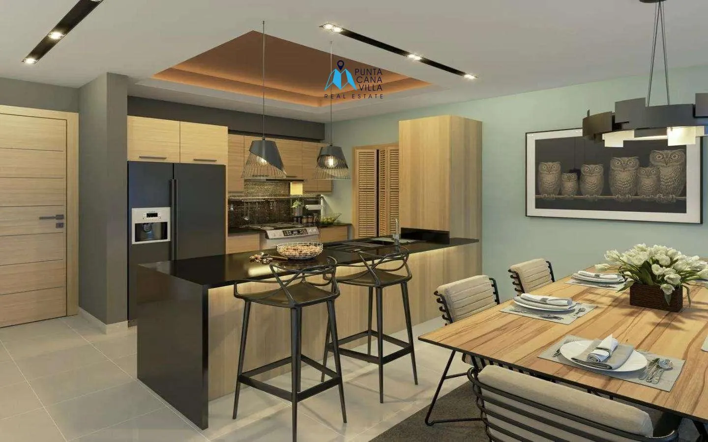 Terra Due, moderno apartamento de dos habitaciones en venta en Punta Cana Village