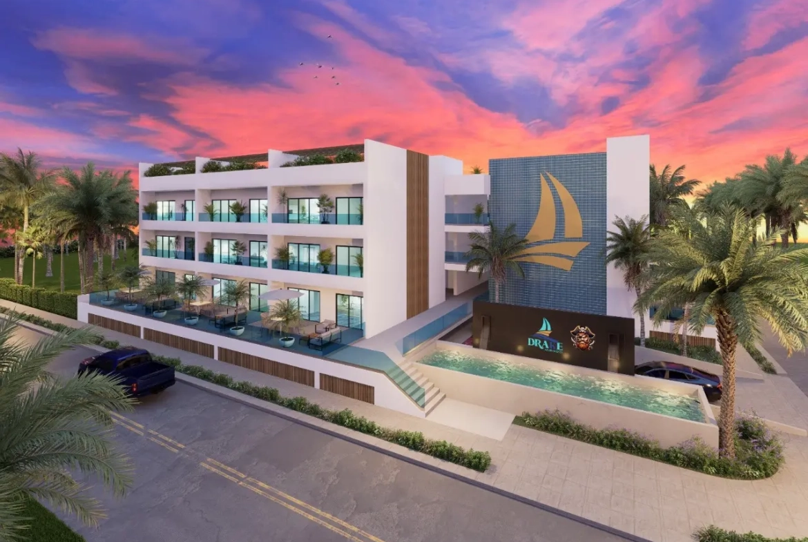 ID , Drake Apartments, One Bedroom Apartment For Sale In Peublo Bavaro, Punta Cana ()
