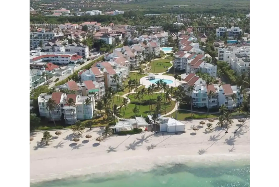 Playa Turquesa, condo de deux chambres en bord de mer à vendre à Punta Cana